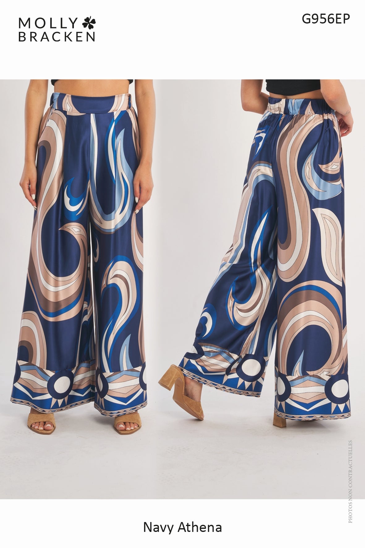 LADIES WOVEN PANTS