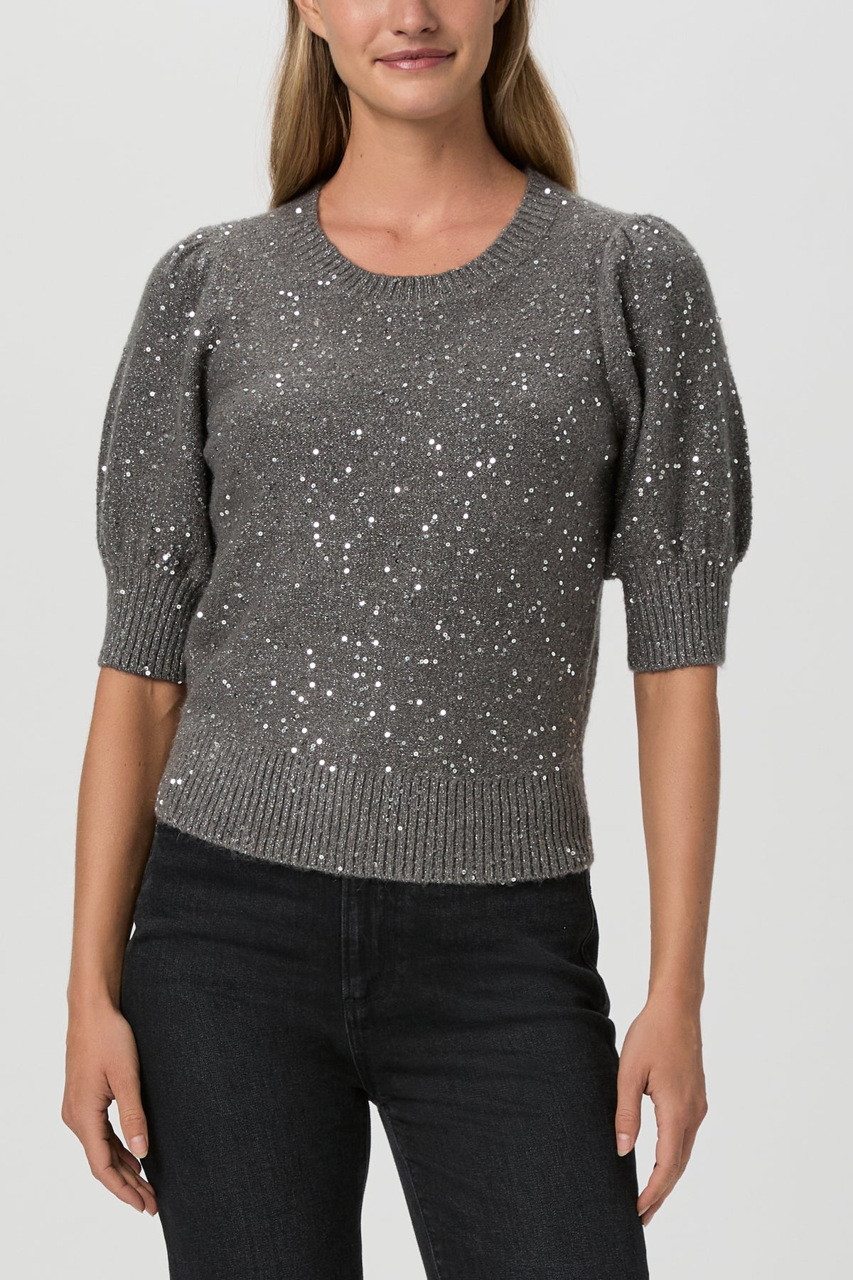 Gladiolus Sweater - Light Grey