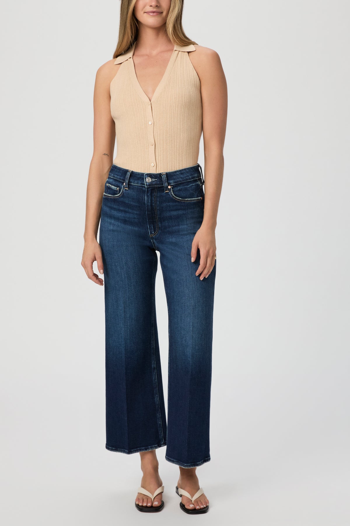 Noellia Sweater Tank - Camel