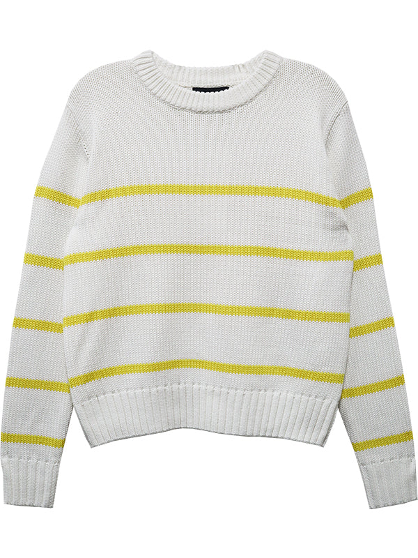 Stripe Crewneck Sweater