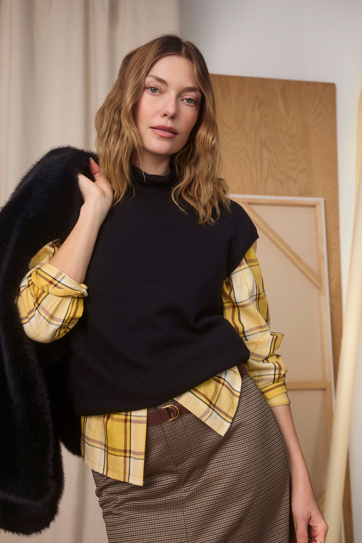 THE CITY PLAID SHIRT