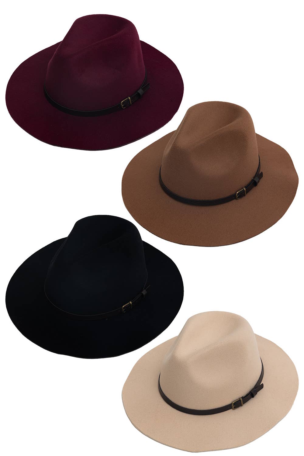 Pinched Front Western Style Hat