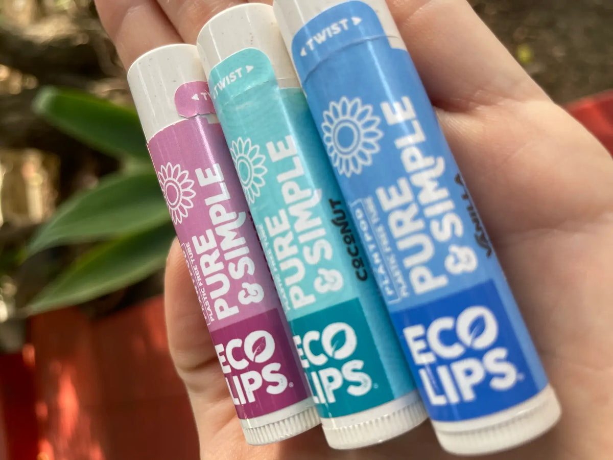 ECO LIPS Organic Pure and Simple Lip Balm
