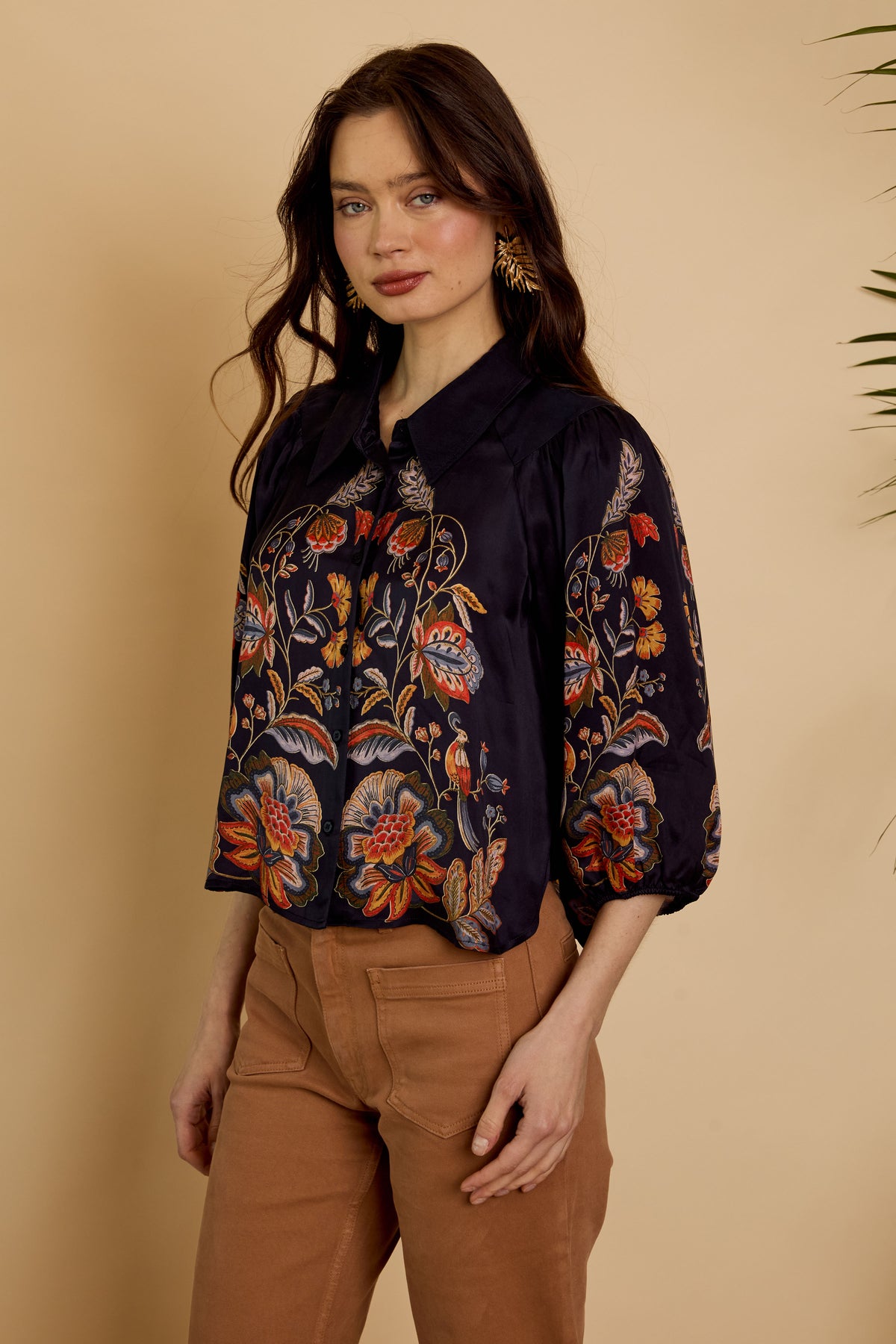 Juliette Top in Bush Paradise