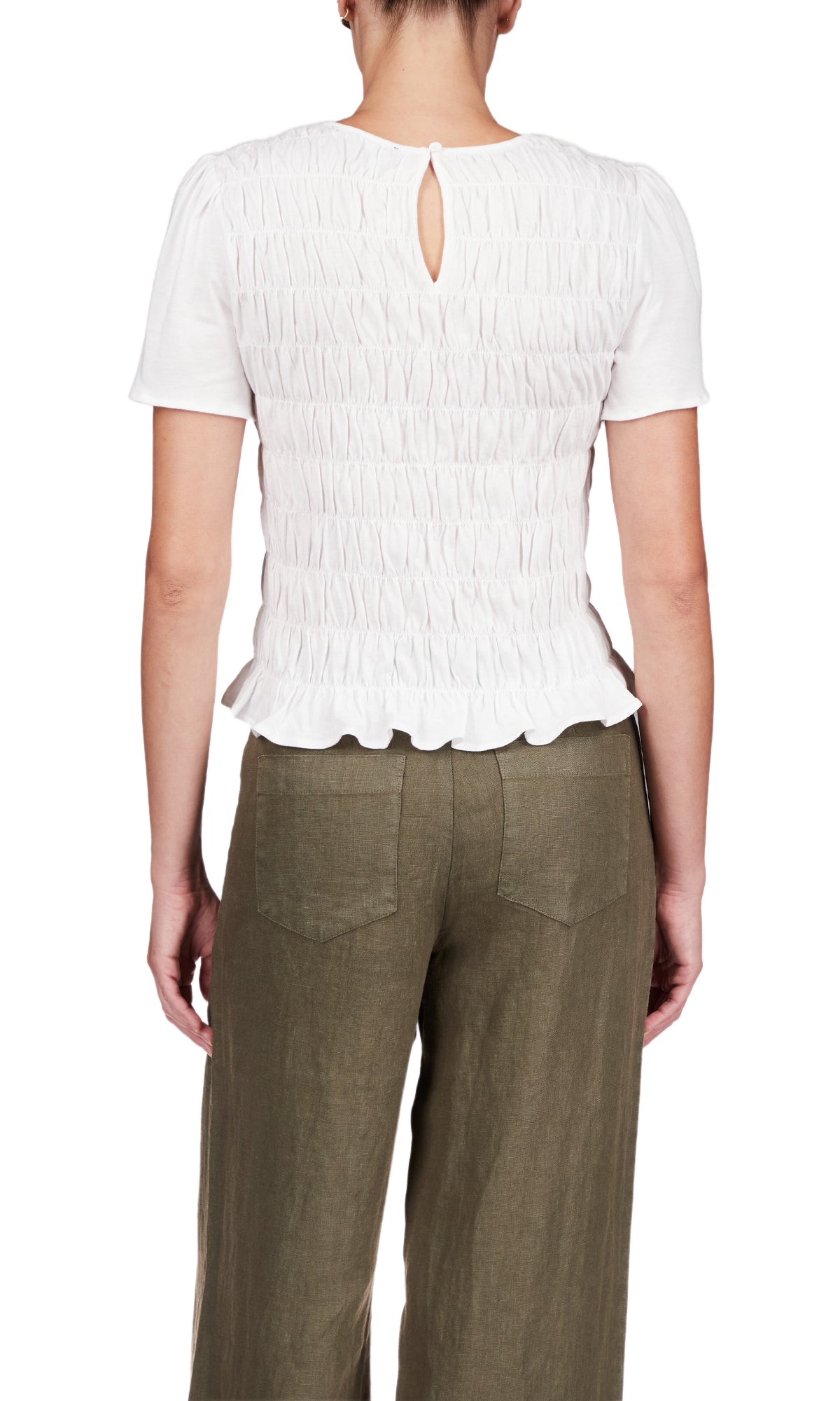 BETTER TOGETHER SMOCKED TOP