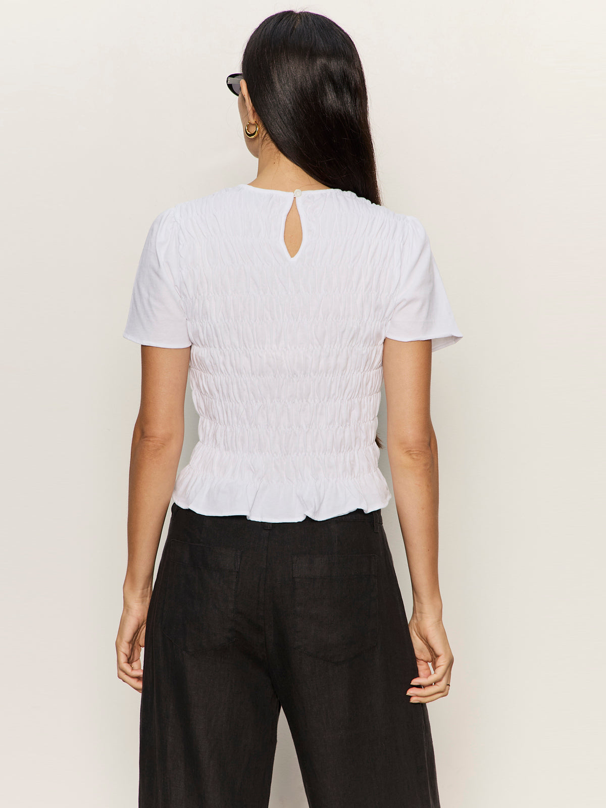 BETTER TOGETHER SMOCKED TOP