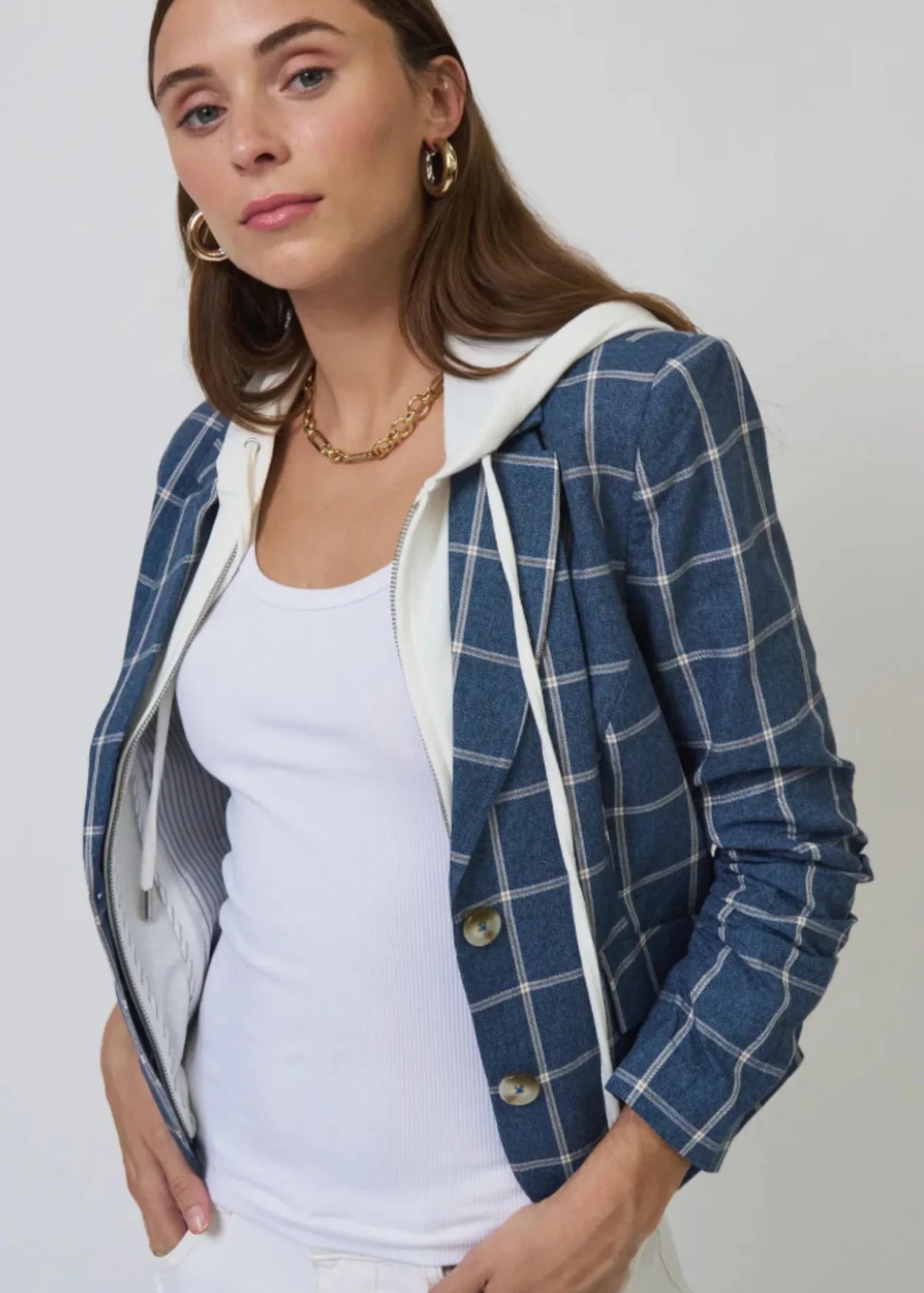 Nevada Windowpane Dickey Jacket