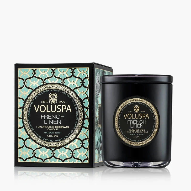 French Lin 9.5oz Classic Candle