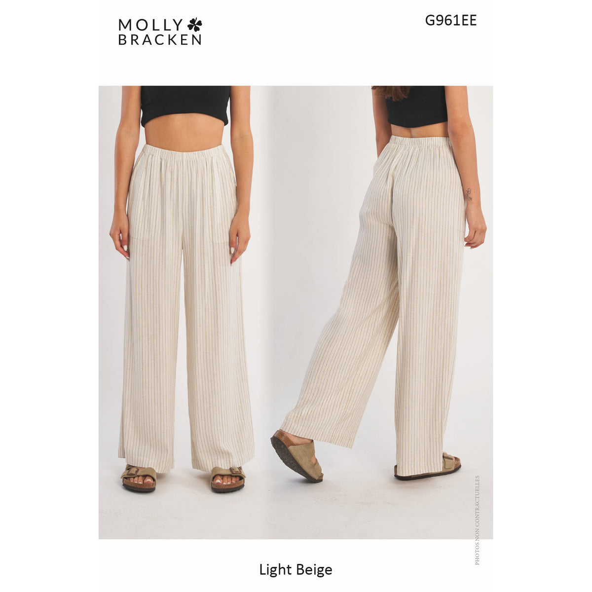 LADIES WOVEN PANTS