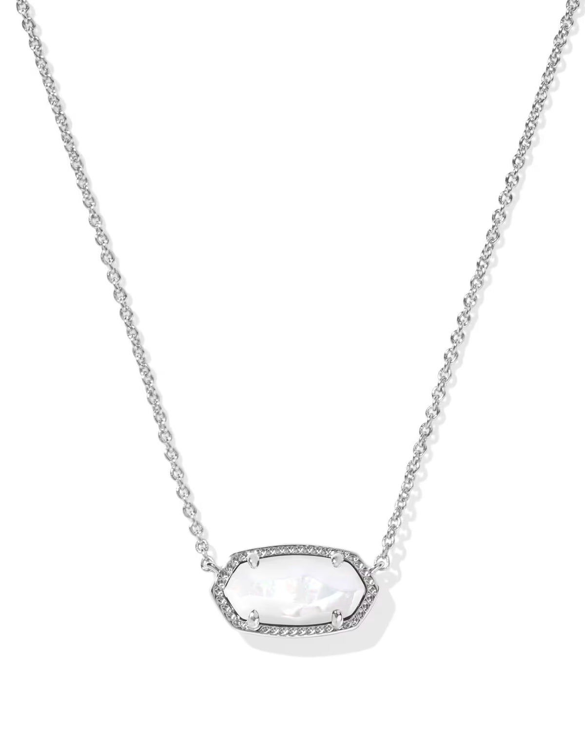 Elisa Silver Pendant Necklace