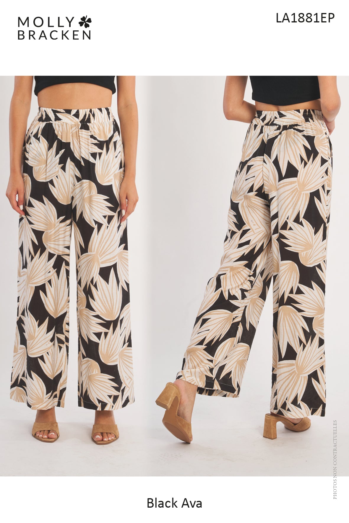 LADIES WOVEN PANTS