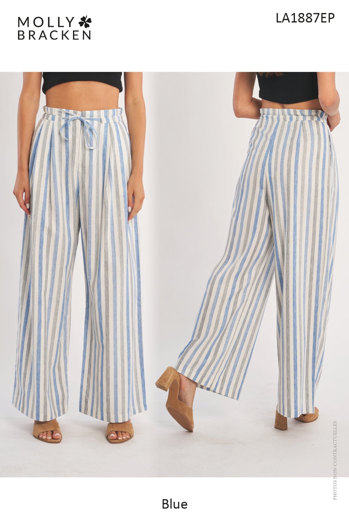 LADIES WOVEN PANTS