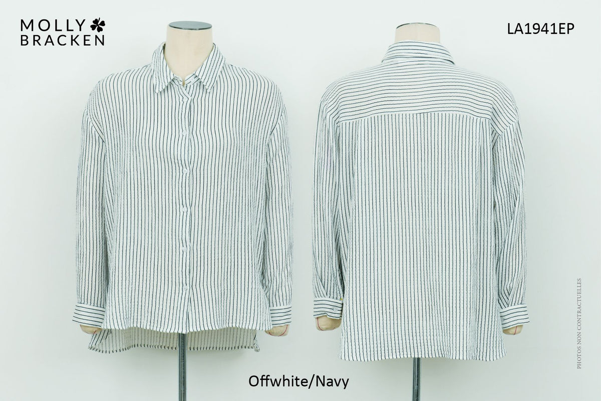 LADIES WOVEN SHIRT