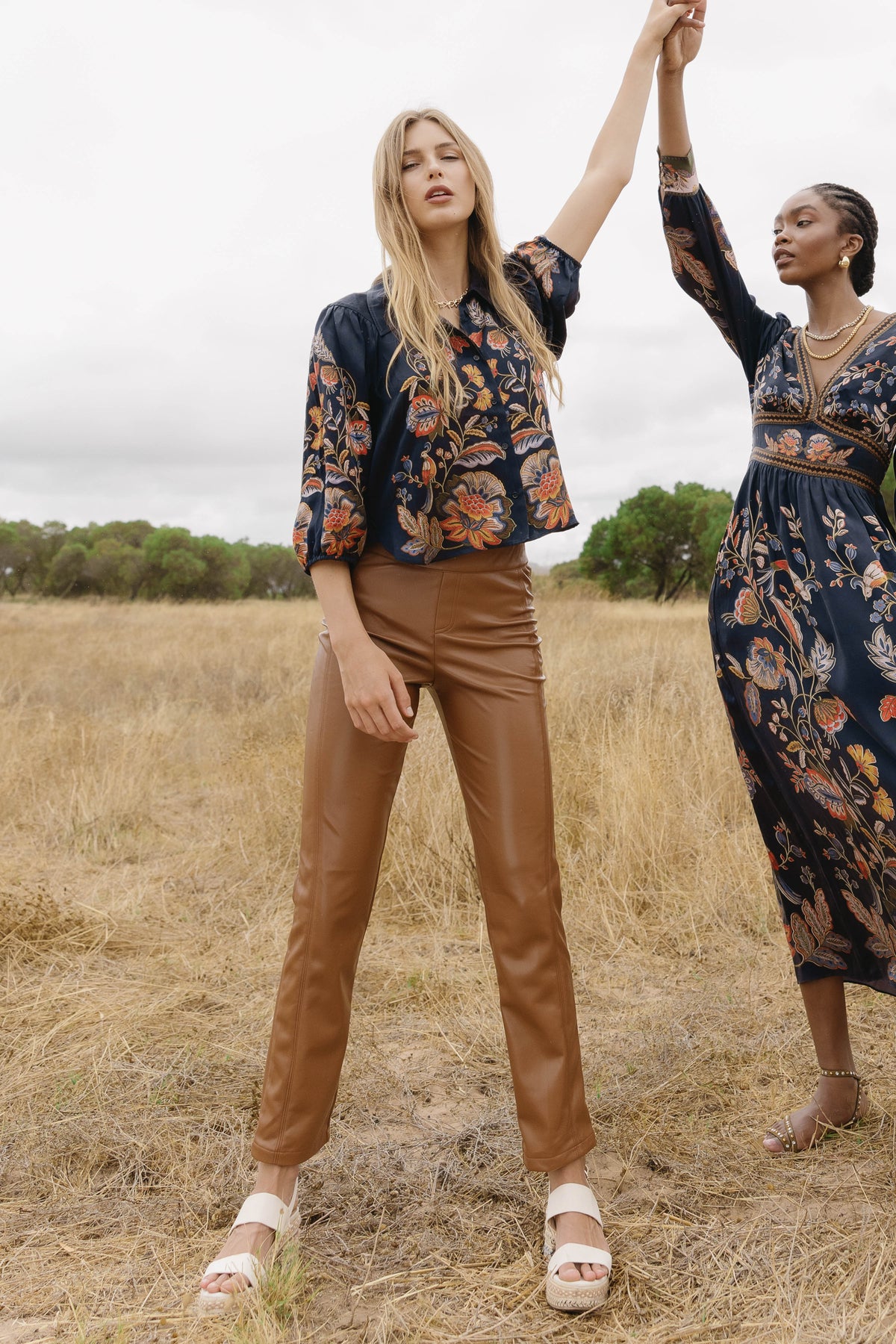 Juliette Top in Bush Paradise
