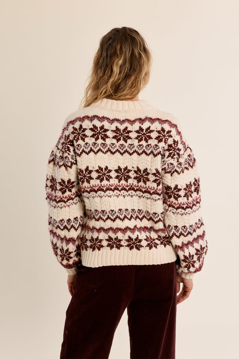 LADIES KNITTED SWEATER