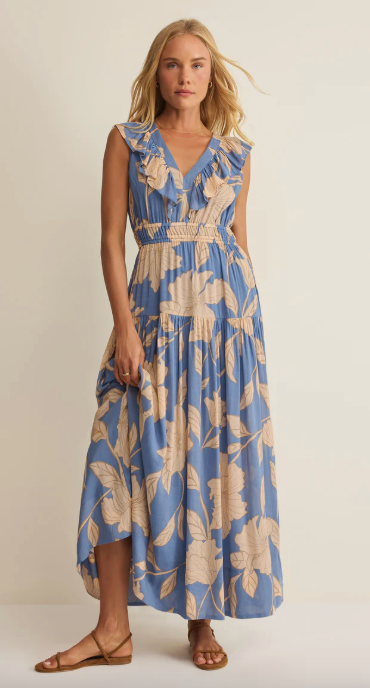 Malene Bloom Floral Maxi Dress