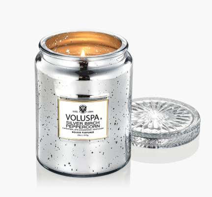 Silver BIrch Peppercorn 9oz candle