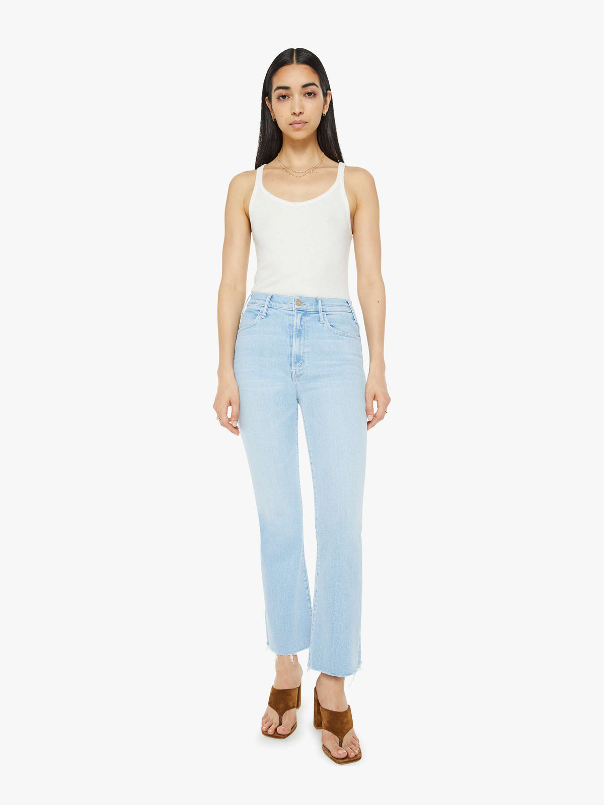 The Hustler Ankle Fray Jean