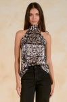 Tie Neck Sleeveless Top
