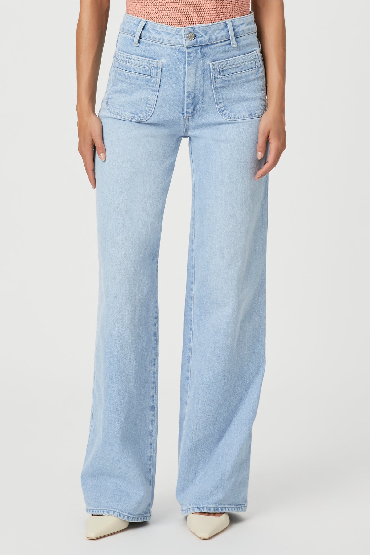 Sasha Ankle W/ Welt Patch Pockets Jean - Olevia