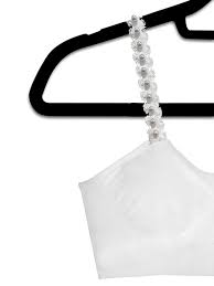 White Pearl Strap it bra