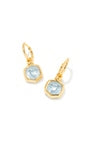 Davie Intaglio Huggie Earrings
